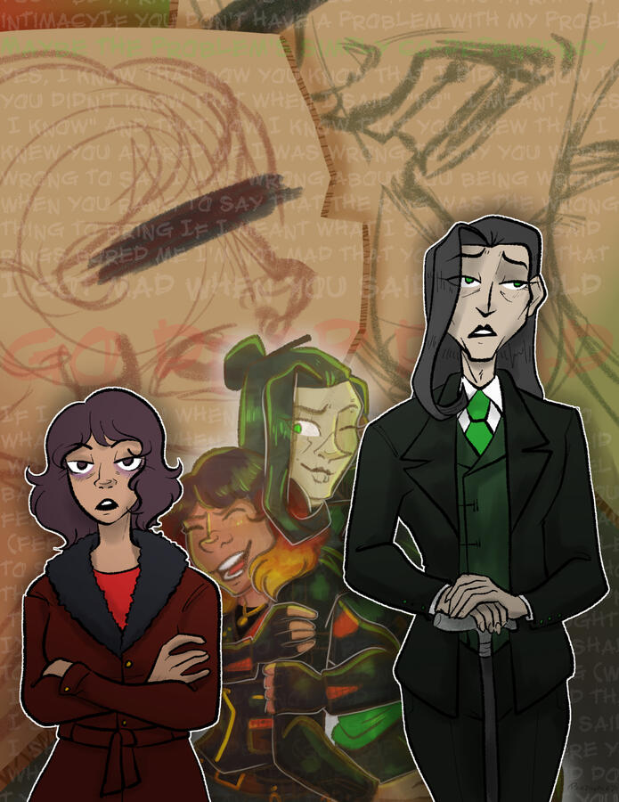 Full Color Illustraton (Multiple Figures)