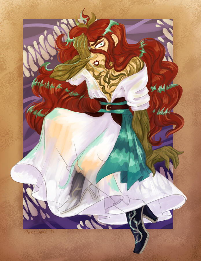 Fullbody Painting Illustration