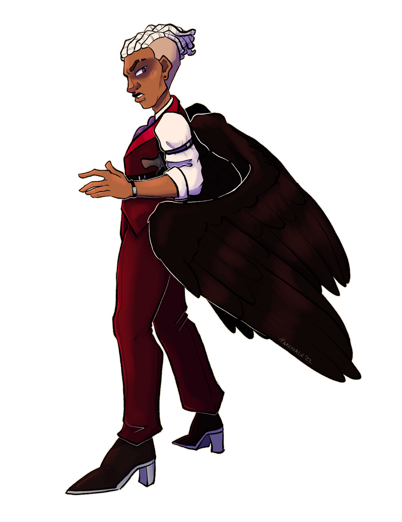 $70, Full Color, Full Shading + Extra (Wings)