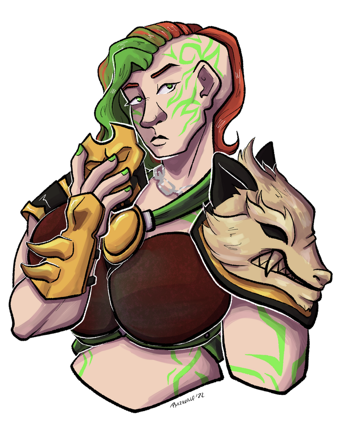 $55, Full Color, Full Shading + Armor (Complex)